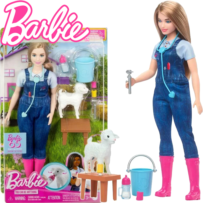 Barbie doll - Barbie set with animals